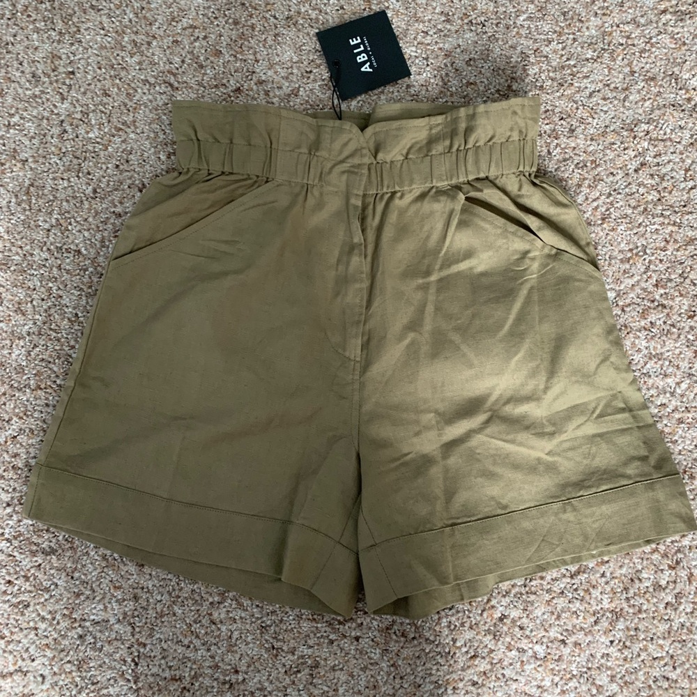 Able Janis Paperbag short